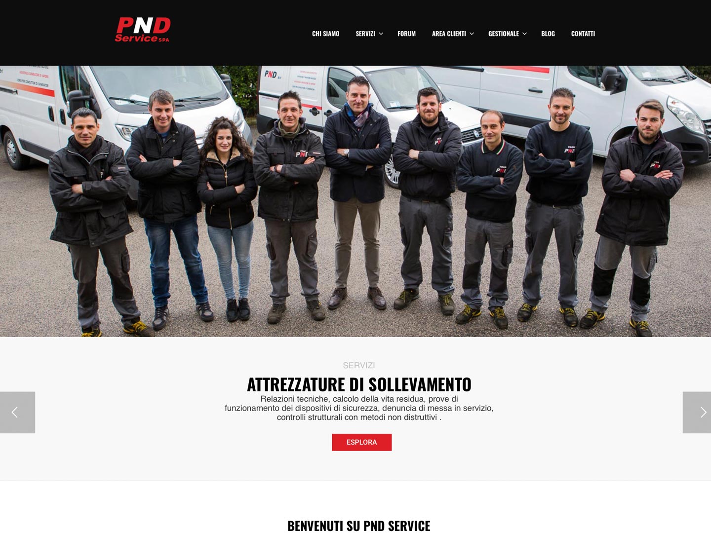 realizzazione sito web pnd latina