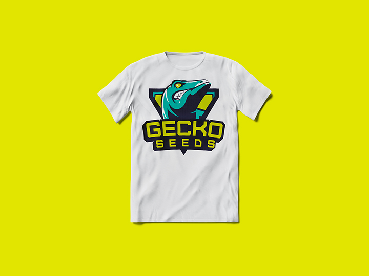 abbigliamento personalizzato gecko seeds