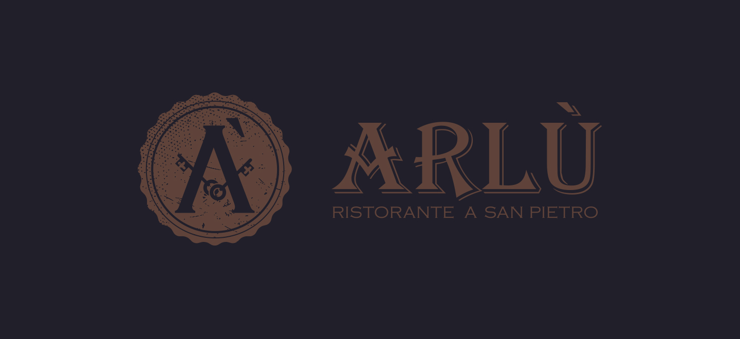 logo per ristorante arlù