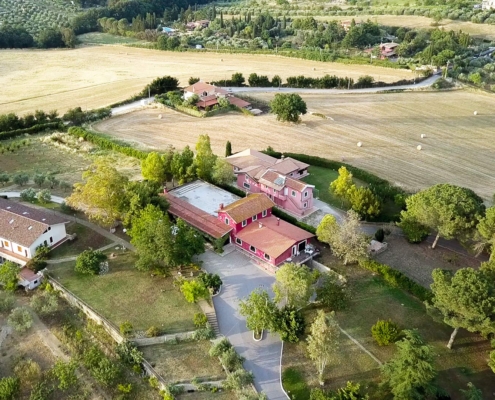 riprese aeree agriturismo la cerquetta