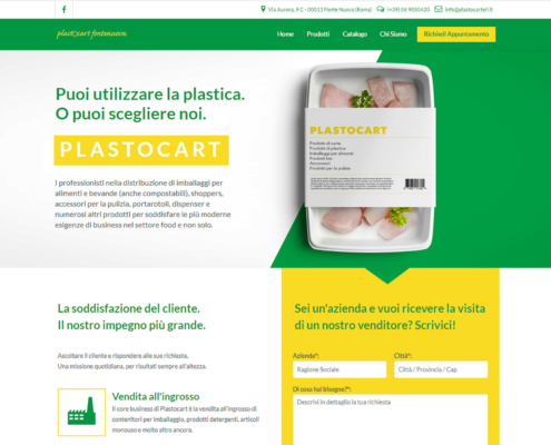 realizzazione sito web plastocart