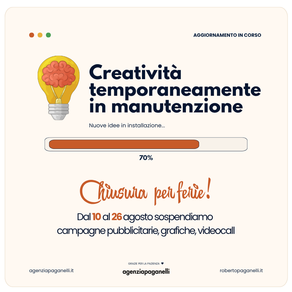 chiusura per ferie 2026